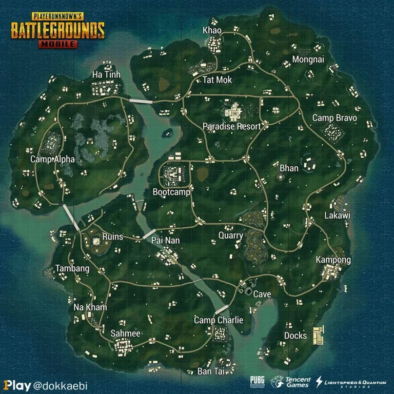 Sanhok Peta Ikonik dalam PUBG yang Menawarkan Kecepatan dan Strategi